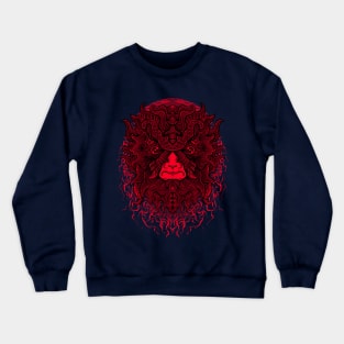 Red Monkey Crewneck Sweatshirt